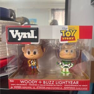 Funko pop Vinyl Edition  Toy Story Woody and Buzz Lightyear Figures NIB